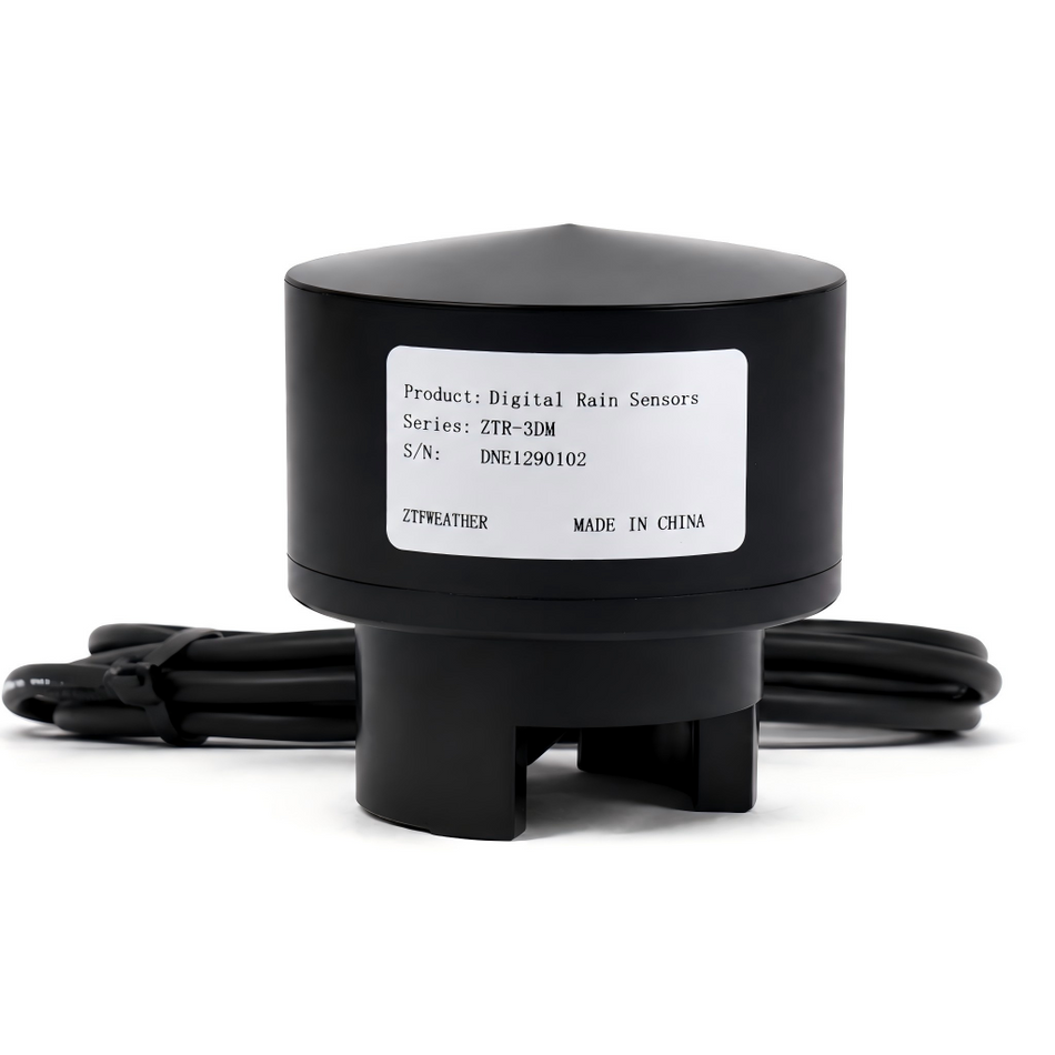 ZTR-3 piezoelectric digital rain gauge