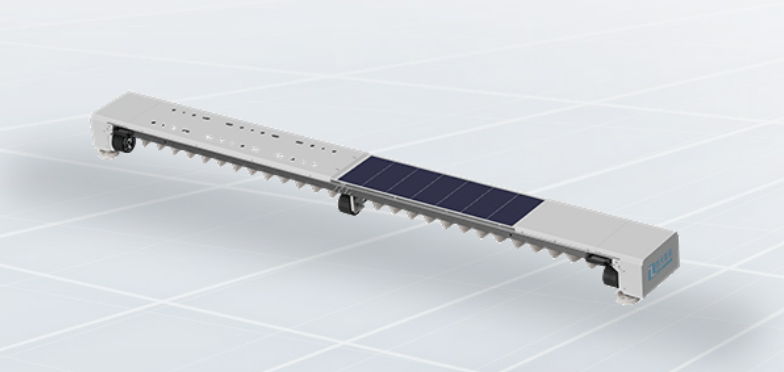 Rail-Mounted/Suspended PV Cleaning Robot